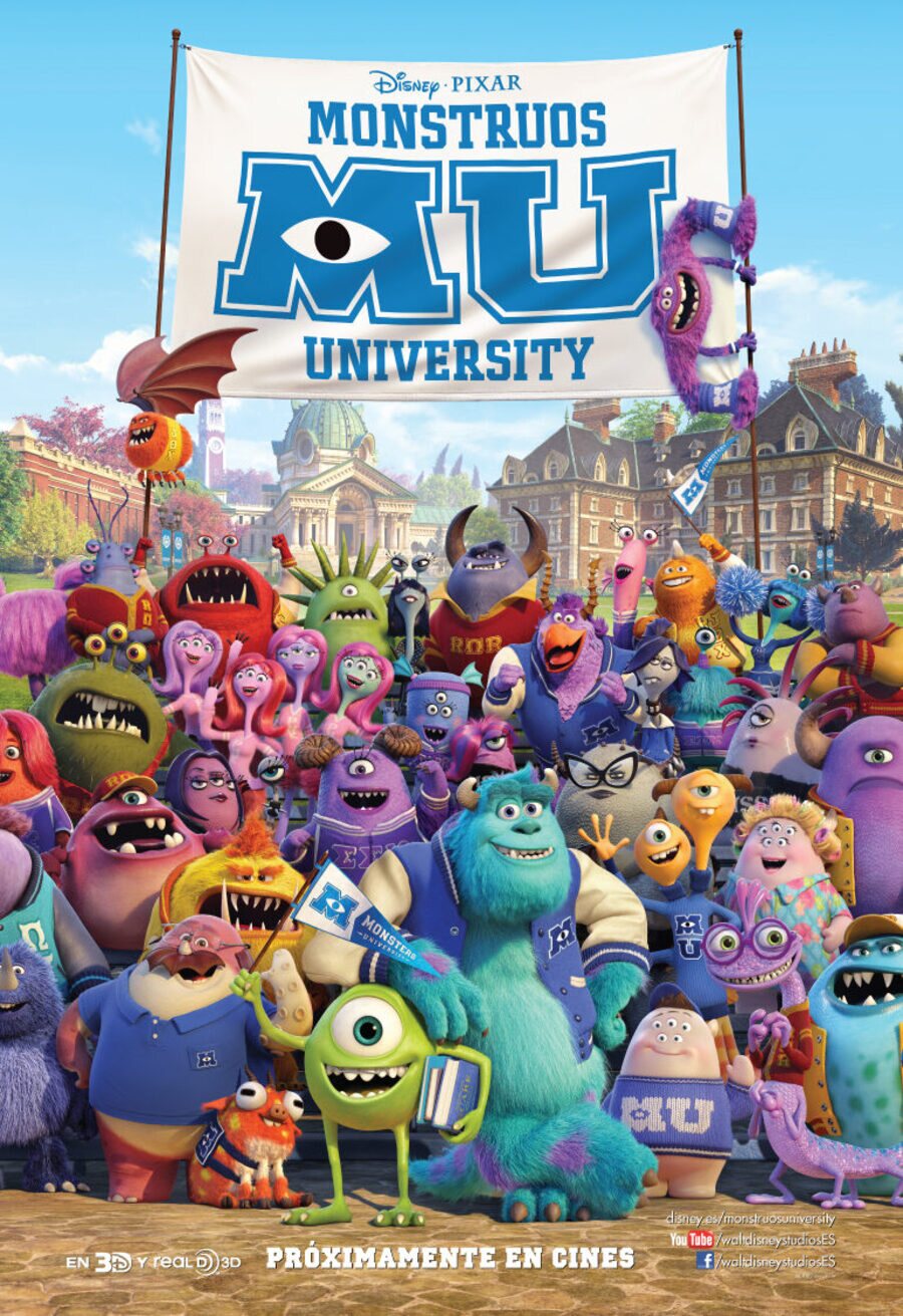 Poster of Monsters University - España 2