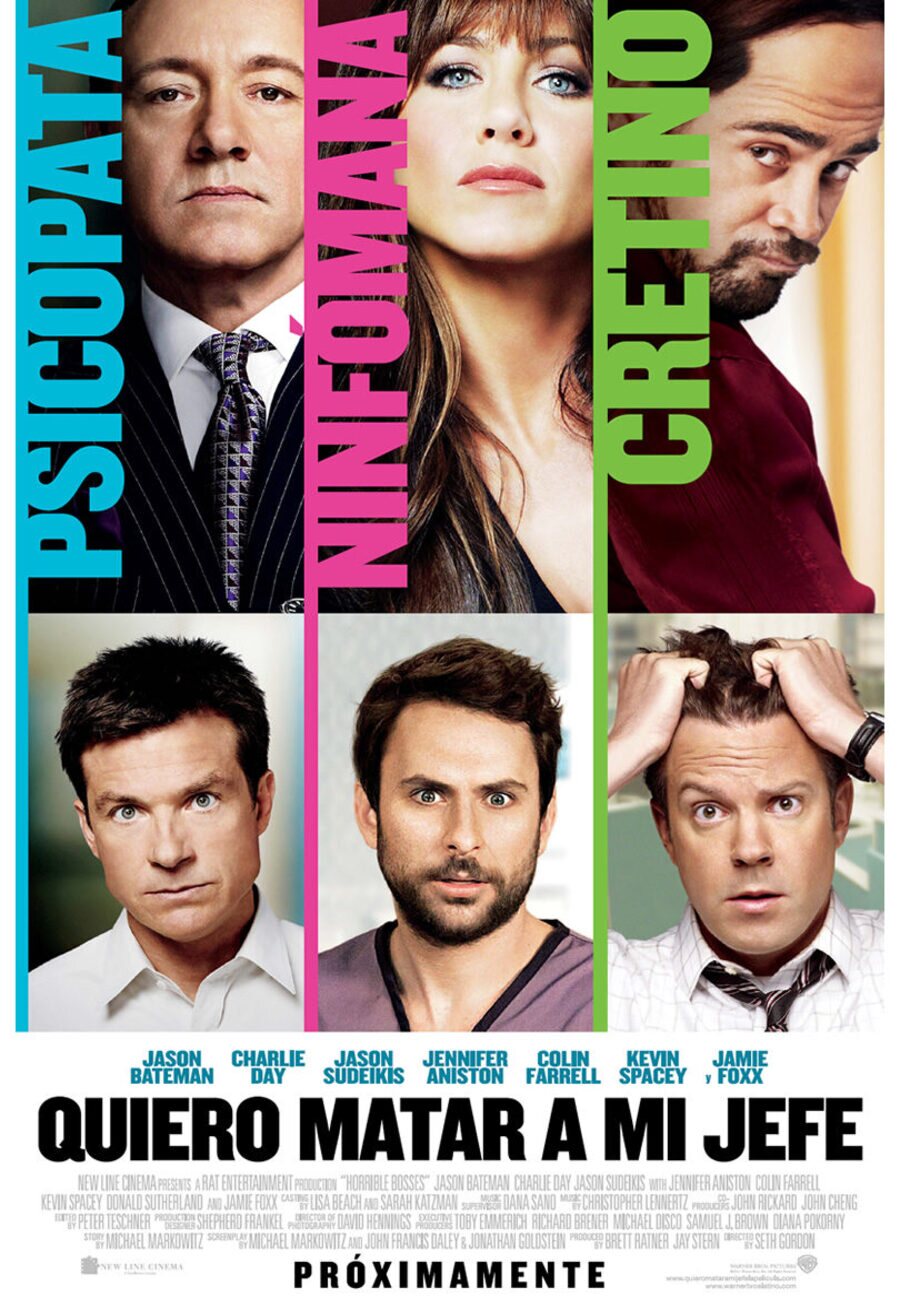 Poster of Horrible Bosses - México