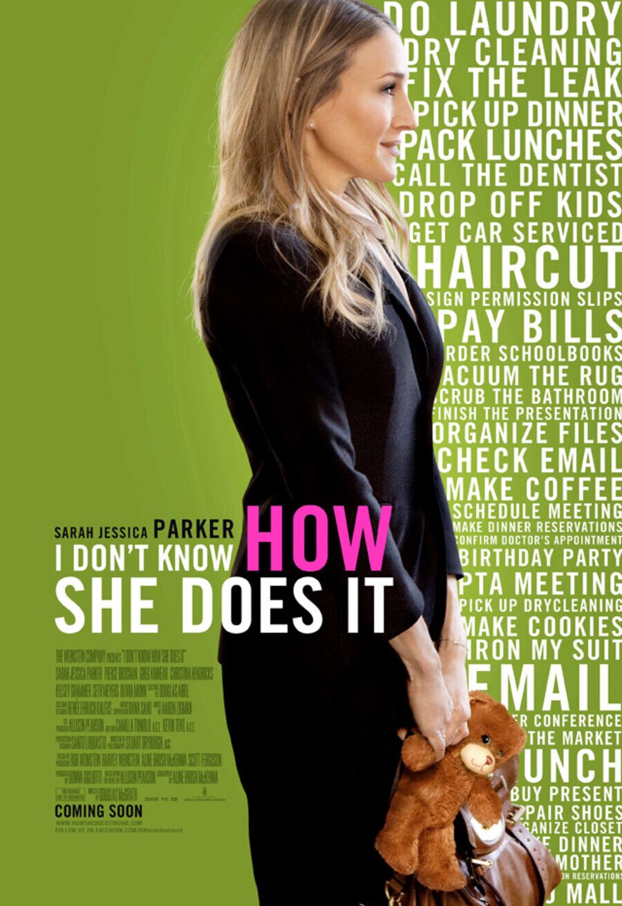 Poster of I Don't Know How She Does It - EEUU