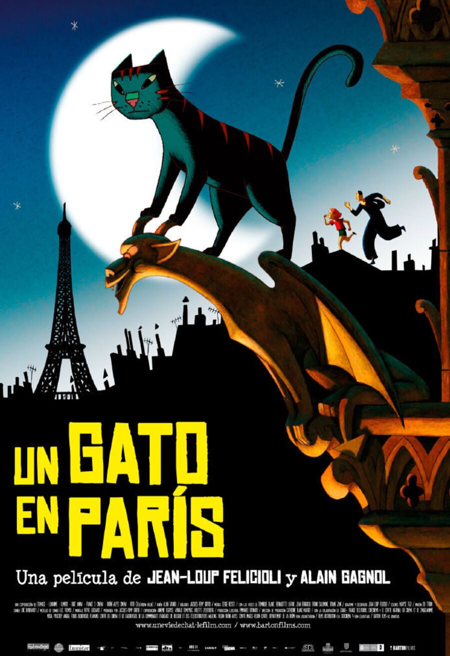 Poster of A Cat in Paris - España