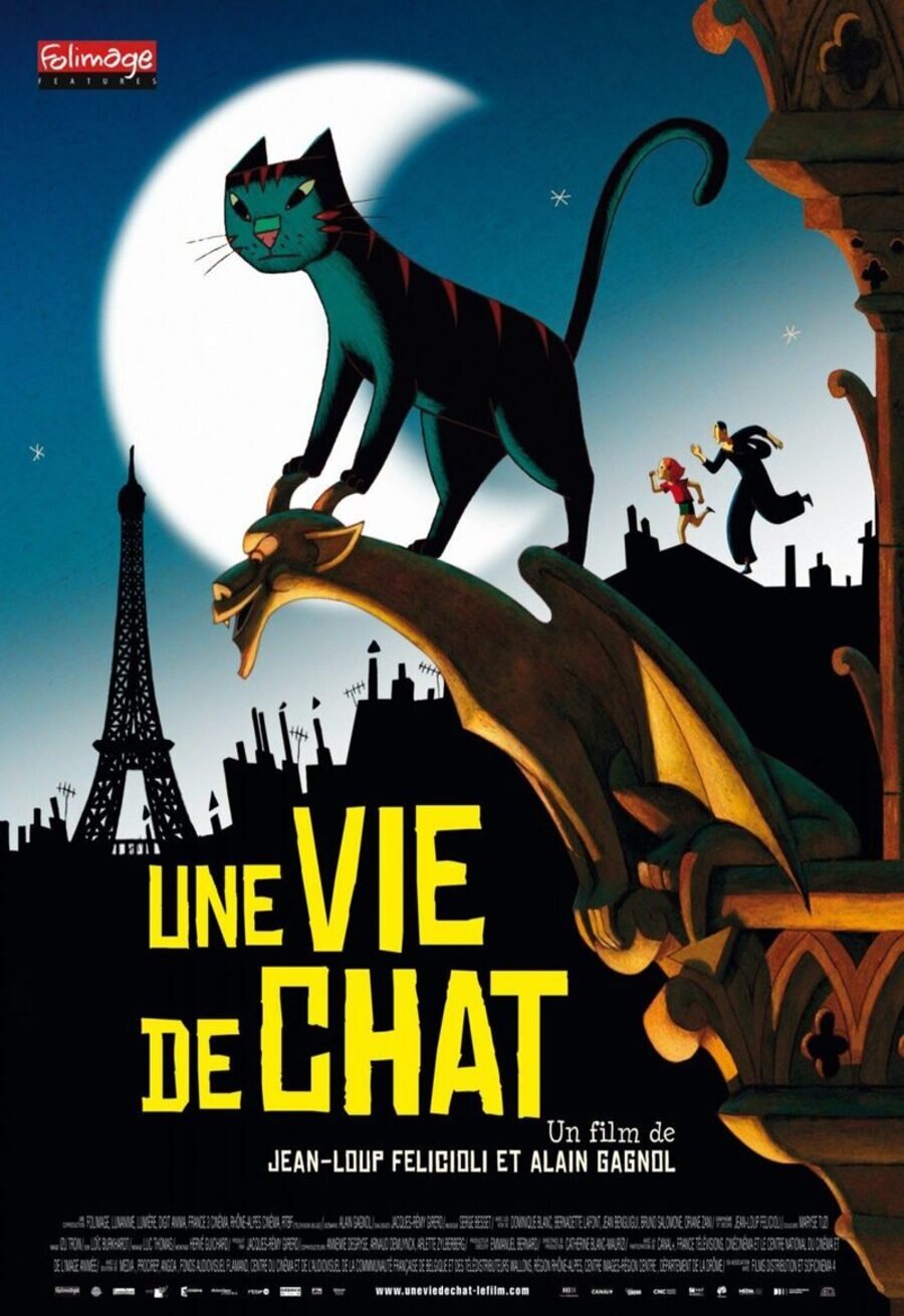 Poster of A Cat in Paris - FRANCIA