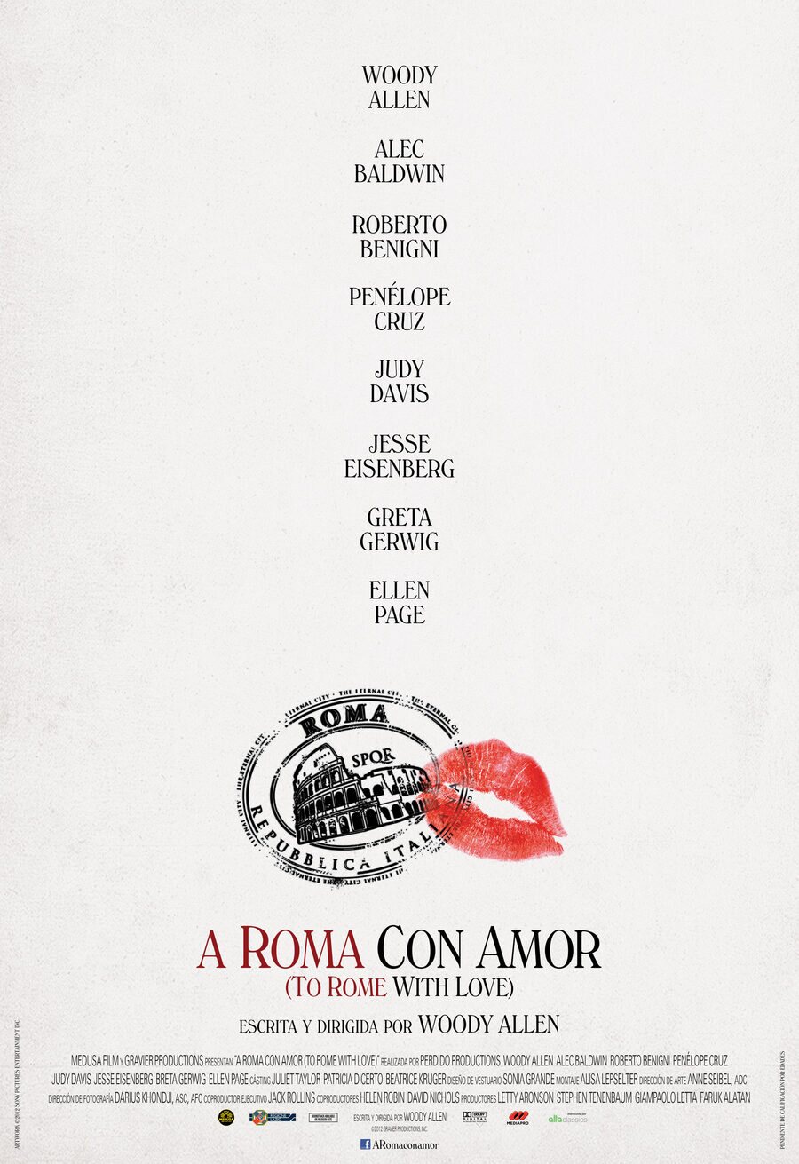 Poster of To Rome with Love - España