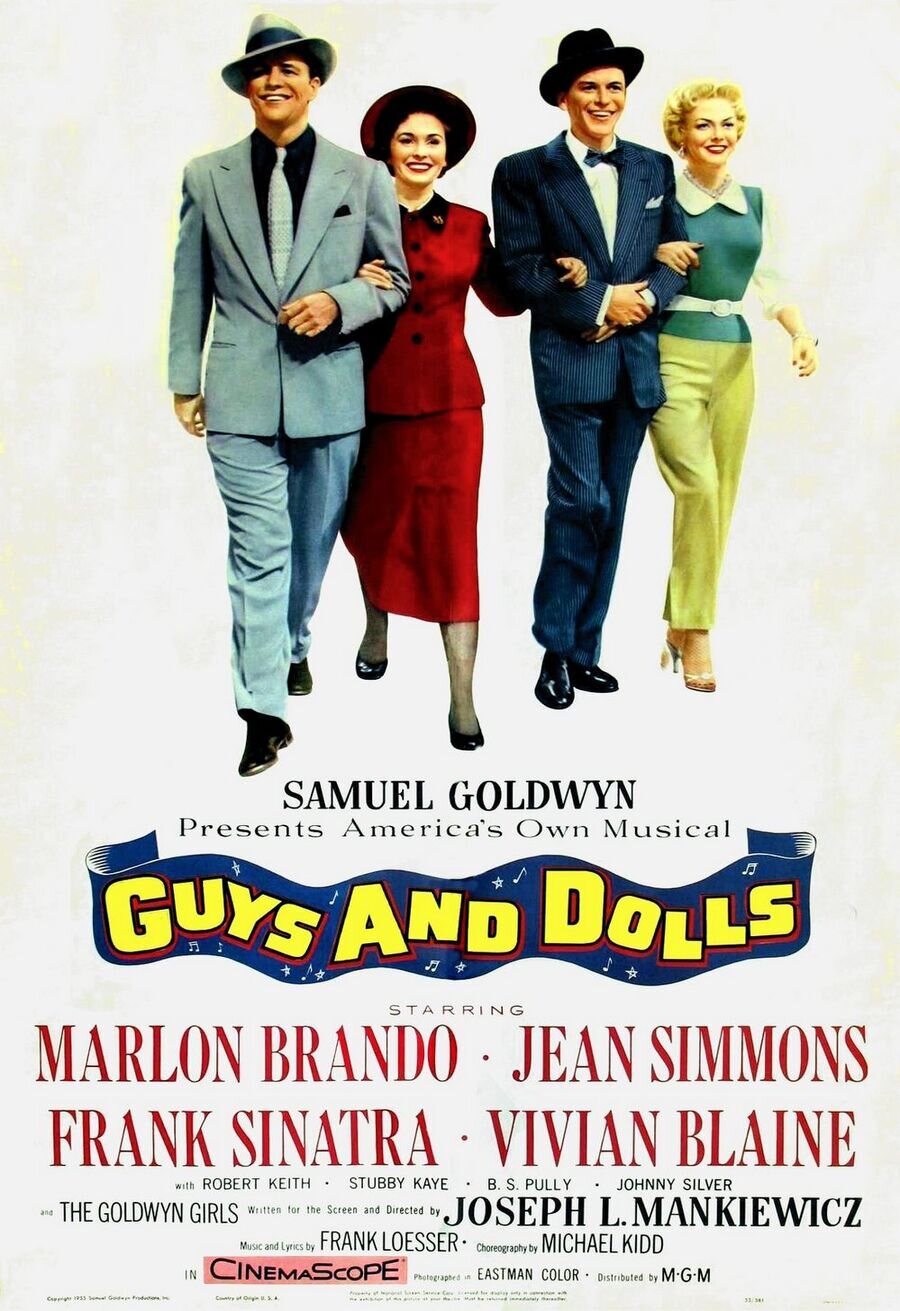 Poster of Guys and Dolls - Estados Unidos