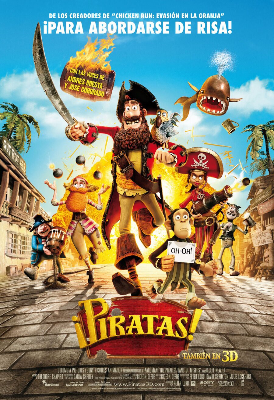 Poster of The Pirates! In an Adventure with Scientists! - España