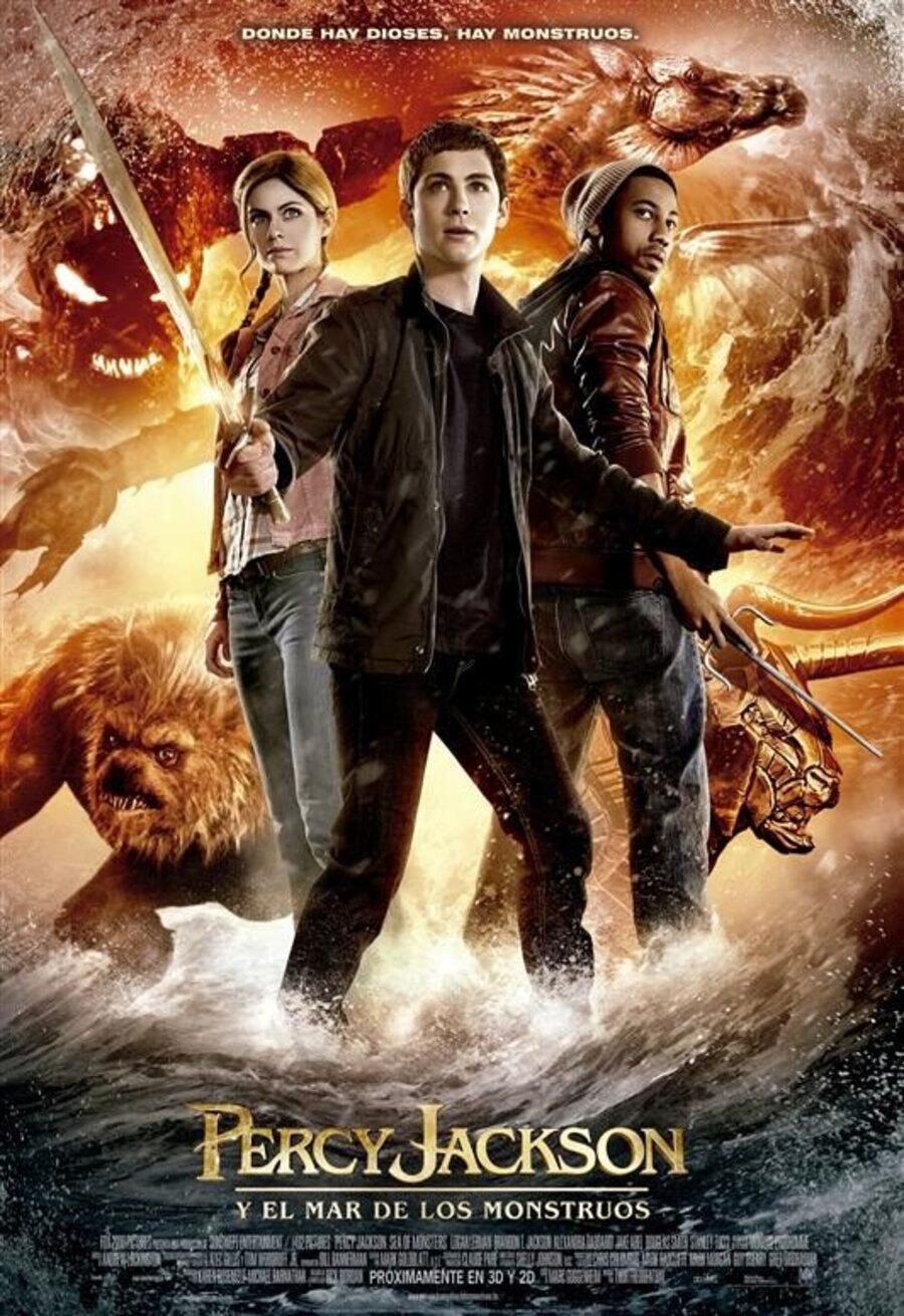 Poster of Percy Jackson & the Olympians: The Sea of Monsters - España