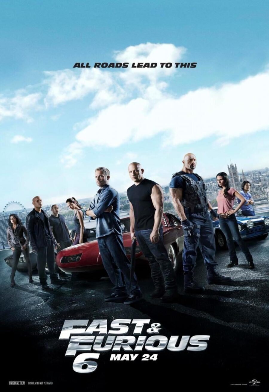 Poster of Fast & Furious 6 - EEUU 2