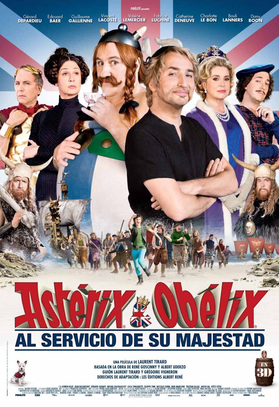 Poster of Astérix and Obélix: God Save Britannia - España