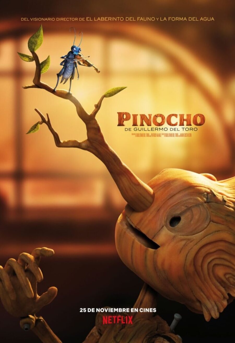 Poster of Pinocchio - Pinocho de Guillermo del Toro #2