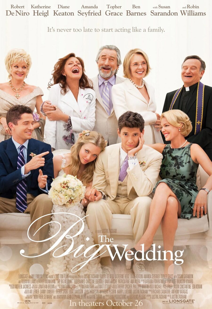 Poster of The Big Wedding - EEUU