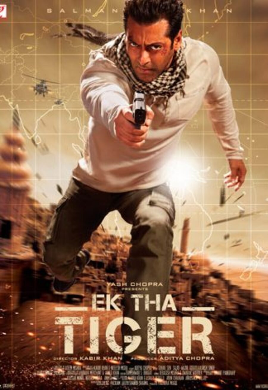 Poster of Ek Tha Tiger - Reino Unido