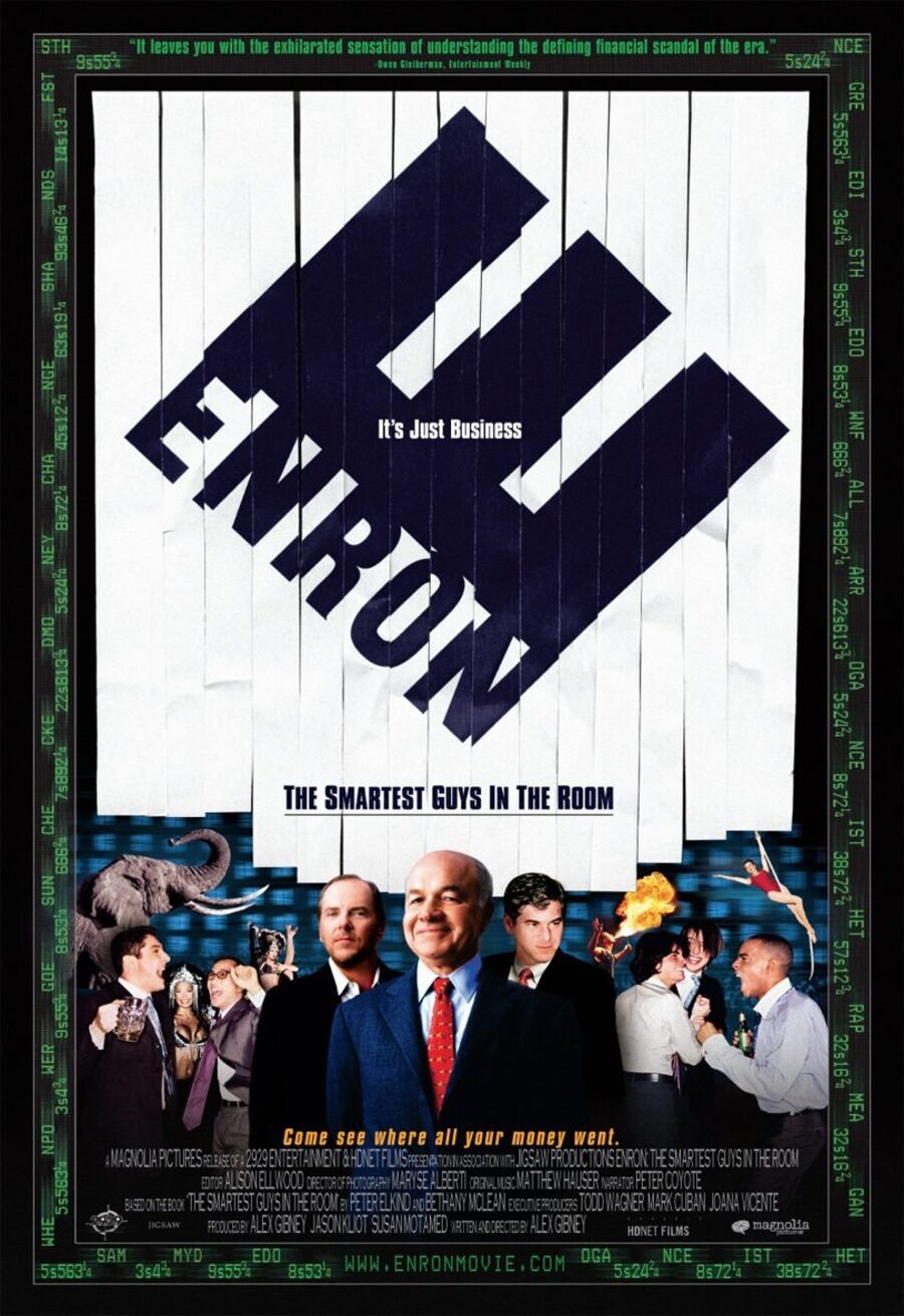 Poster of Enron: The Smartest Guys in the Room - Estados Unidos