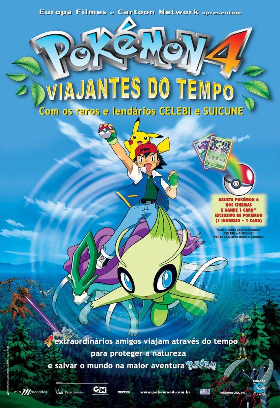 Poster of Pokémon 4Ever - Portugal