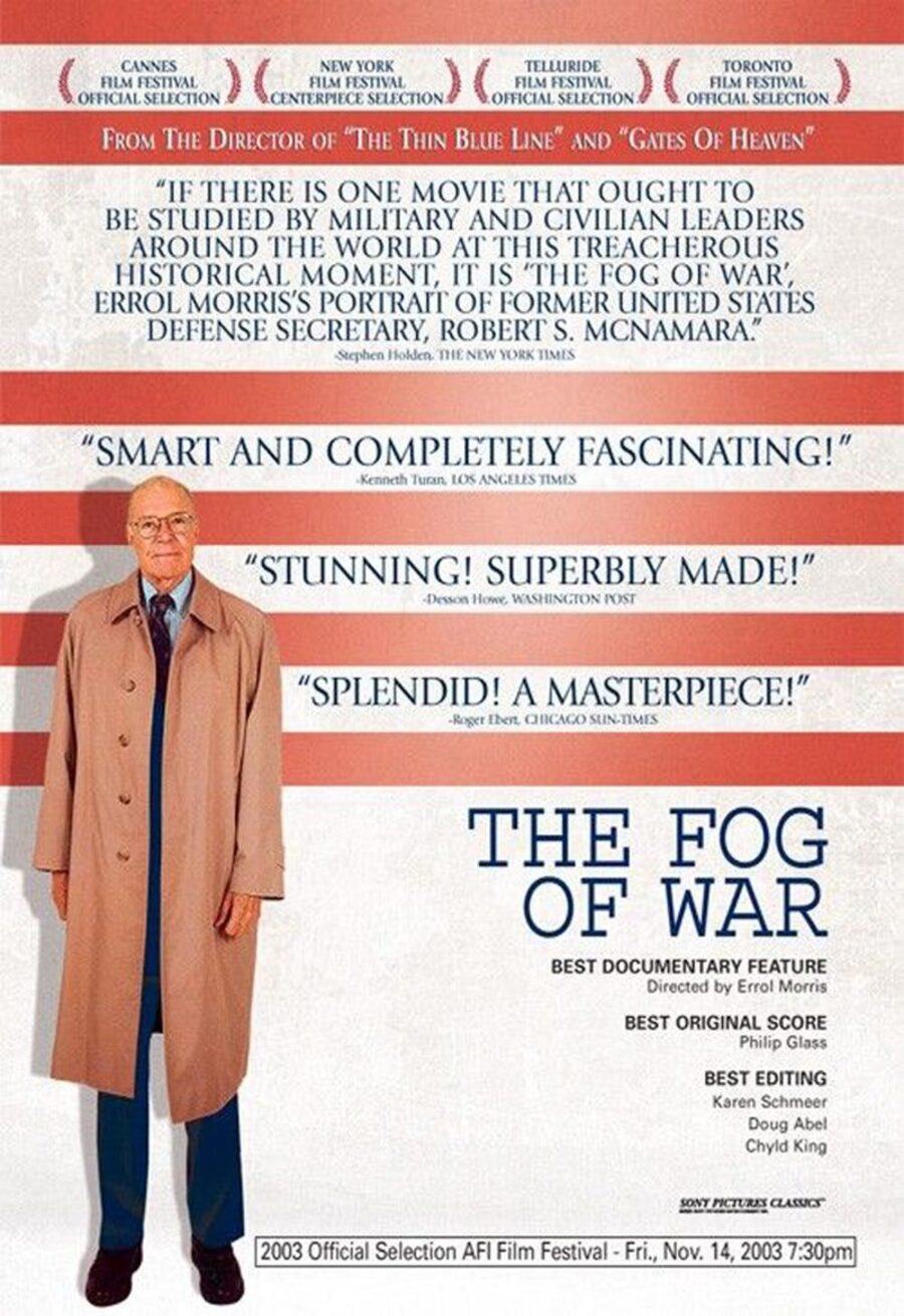 Poster of The Fog of War: Eleven Lessons from the Life of Robert S. McNamara - Estados Unidos