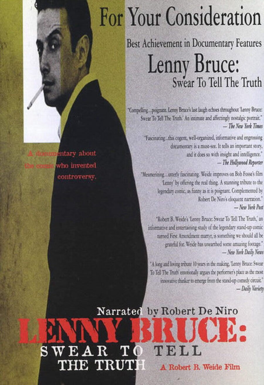 Poster of Lenny Bruce: Swear to Tell the Truth - EEUU