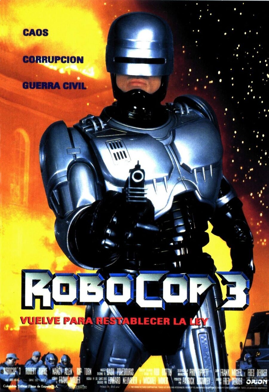 Poster of RoboCop 3 - España