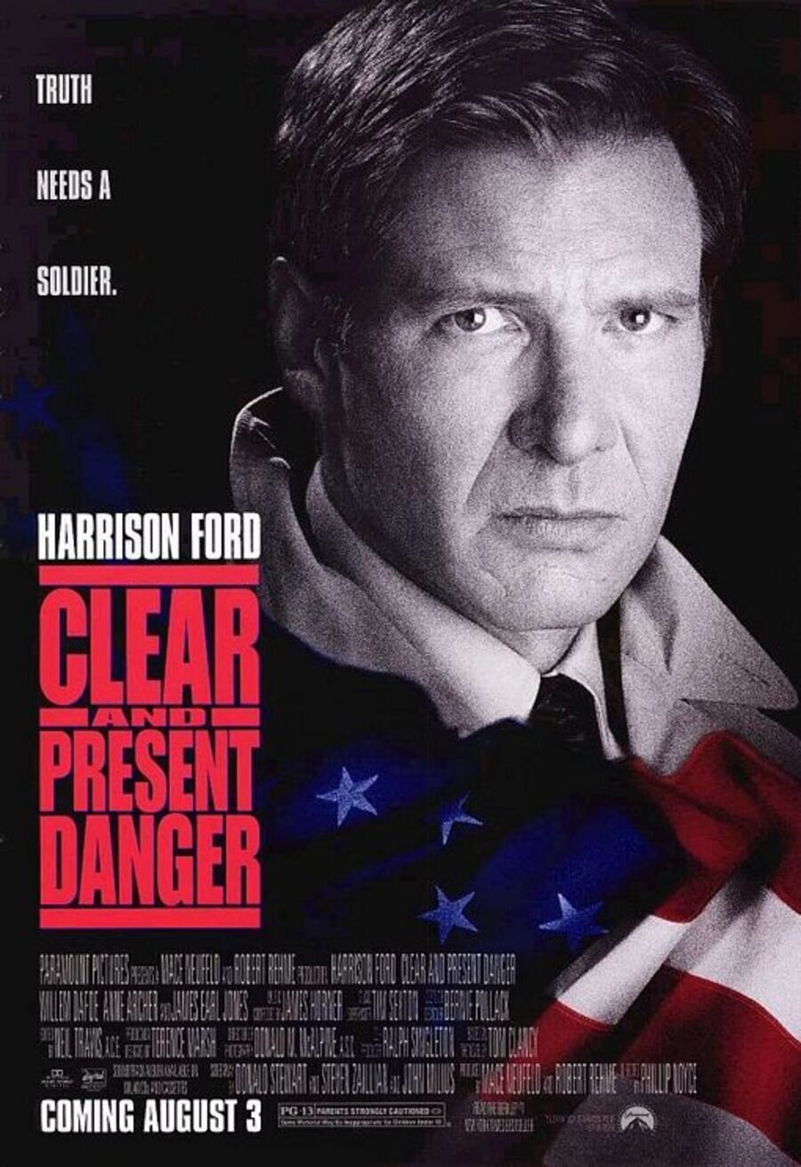 Poster of Clear and Present Danger - EEUU