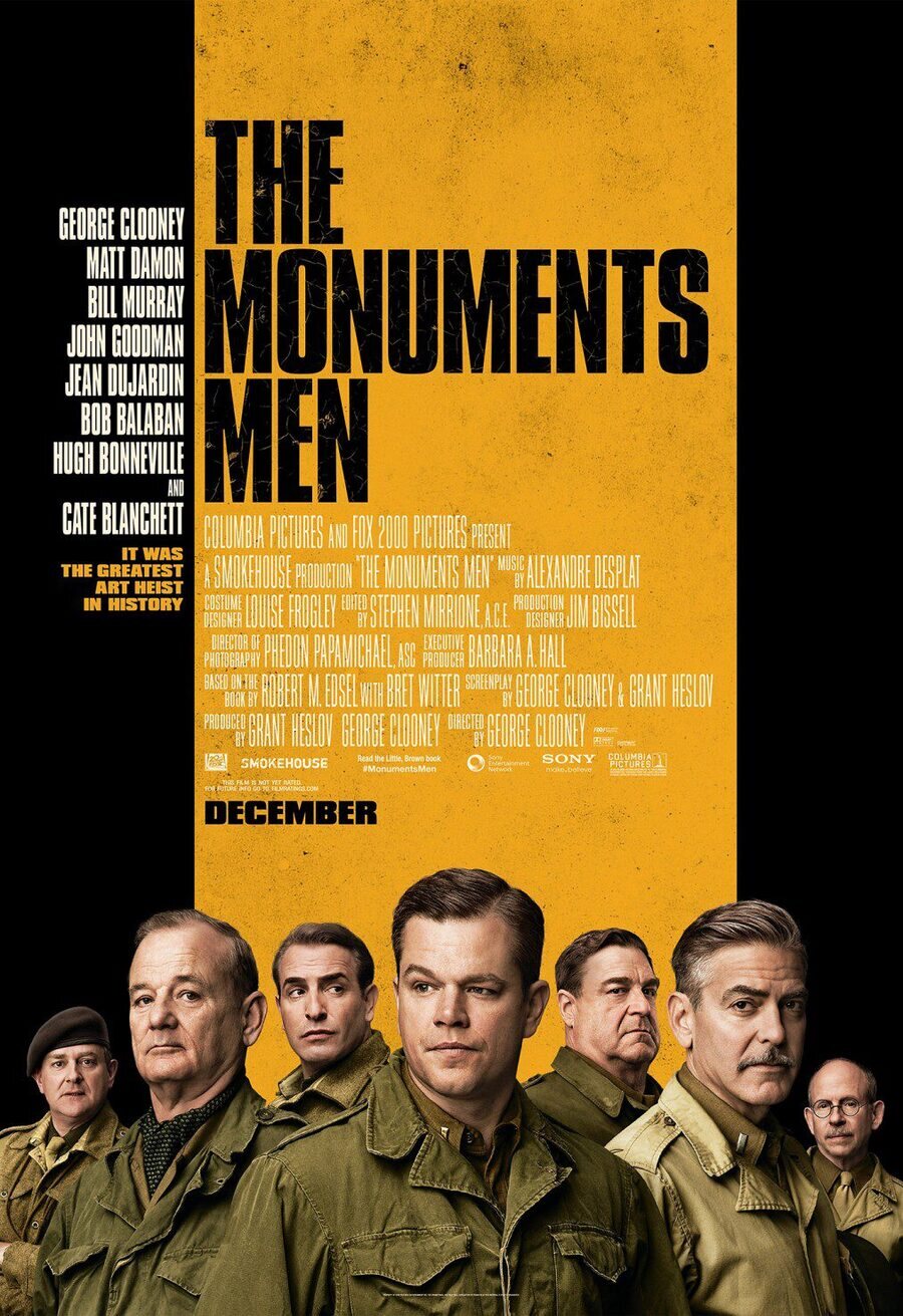 Poster of The Monuments Men - EEUU