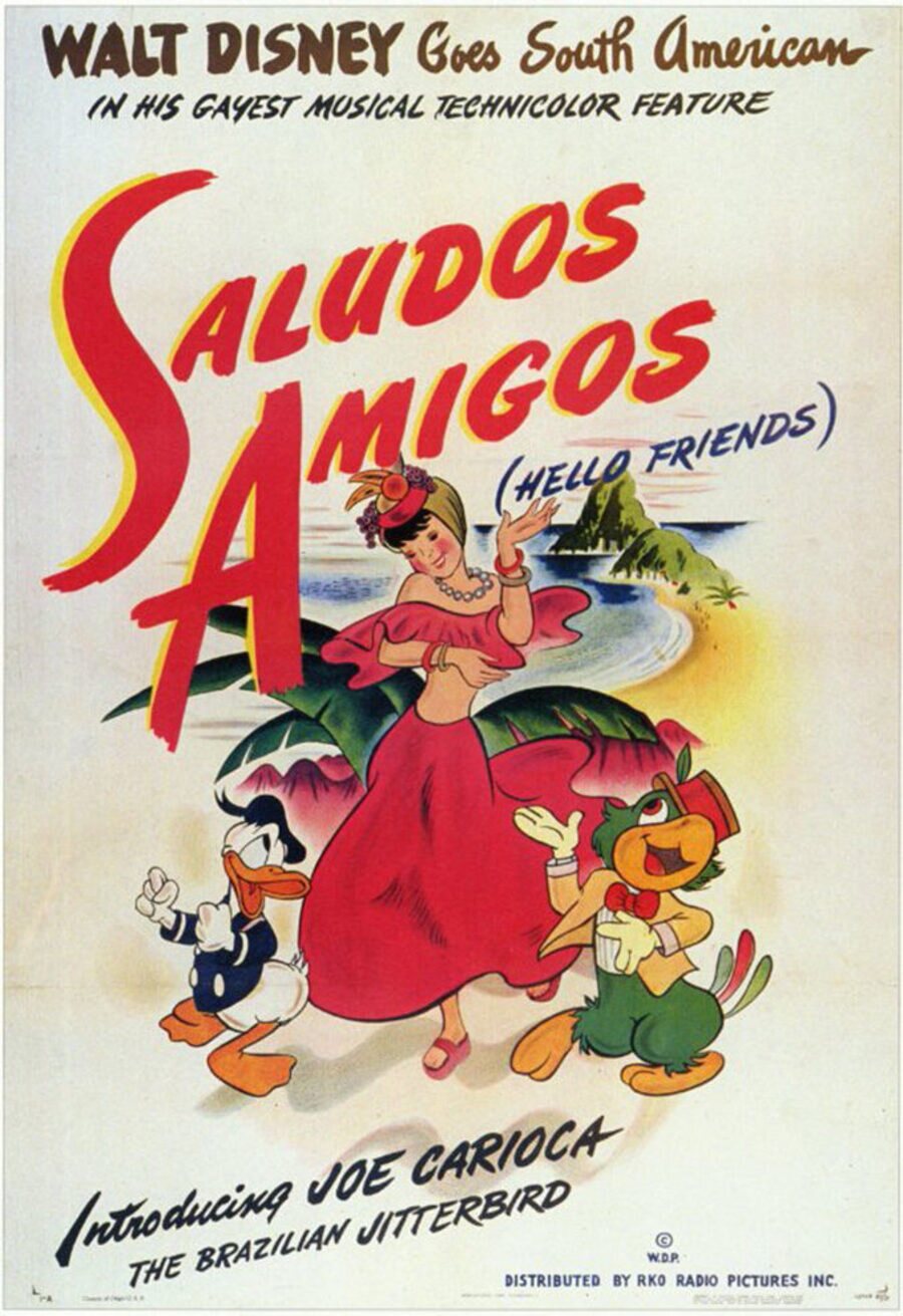 Poster of Saludos Amigos - Estados Unidos