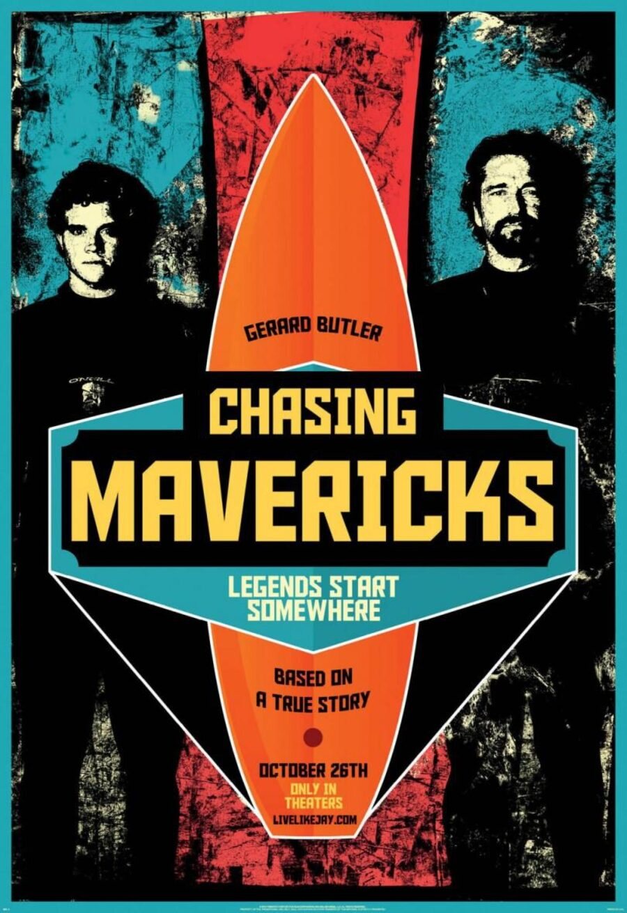 Poster of Chasing Mavericks - EEUU