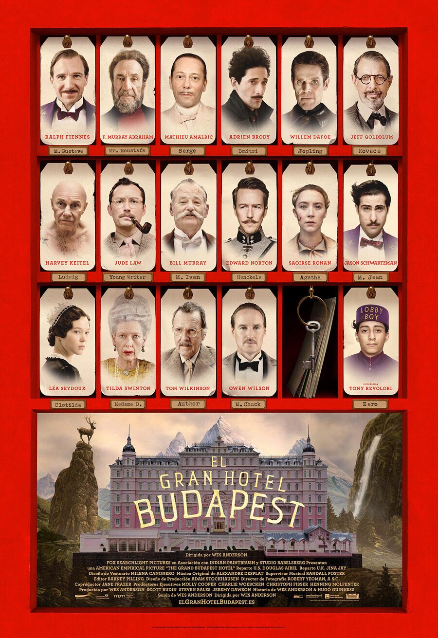 Poster of The Grand Budapest Hotel - España