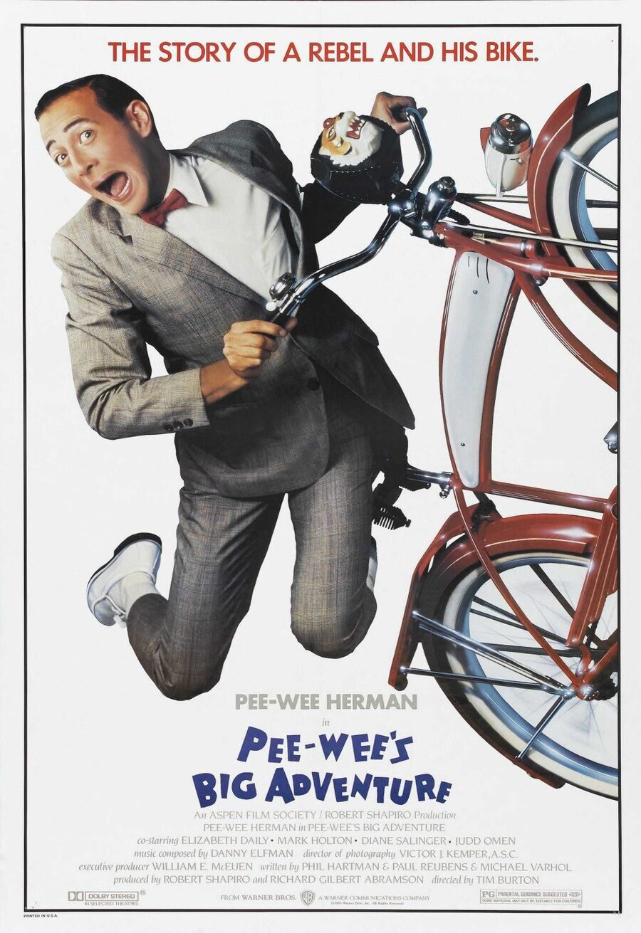 Poster of Pee-Wee's Big Adventure - EEUU