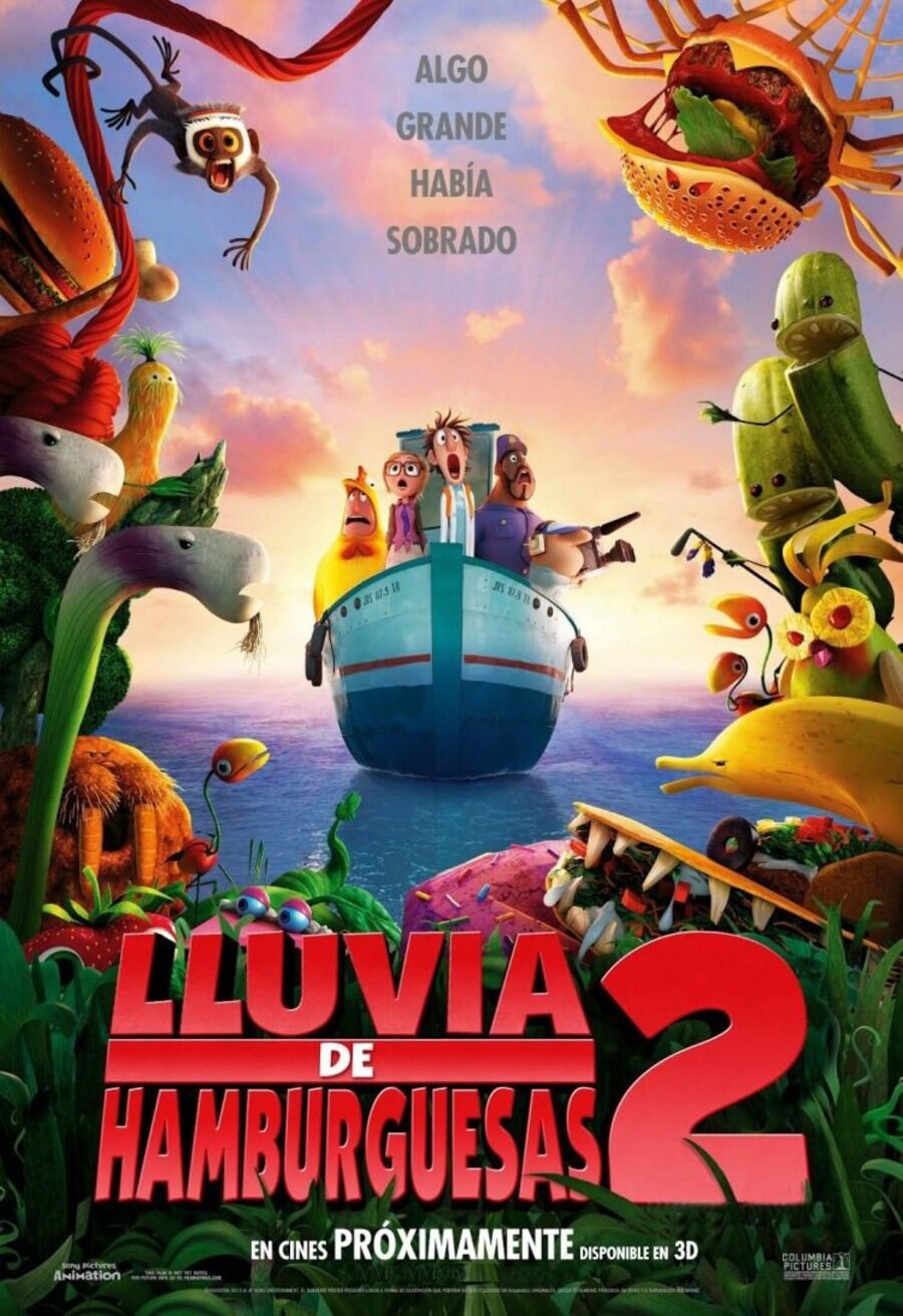 Poster of Cloudy with a Chance of Meatballs 2 - México