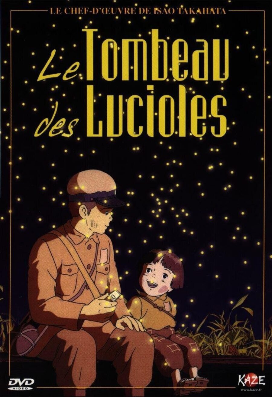 Poster of Grave of the Fireflies - Francia