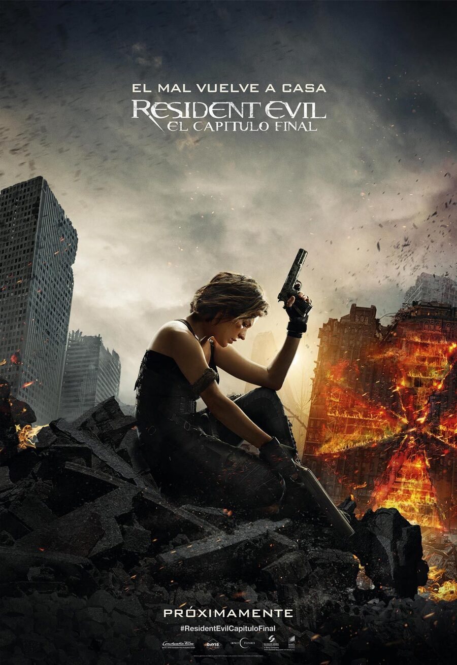 Poster of Resident Evil: The Final Chapter - Poster español de 'Resident Evil: El Capítulo Final'