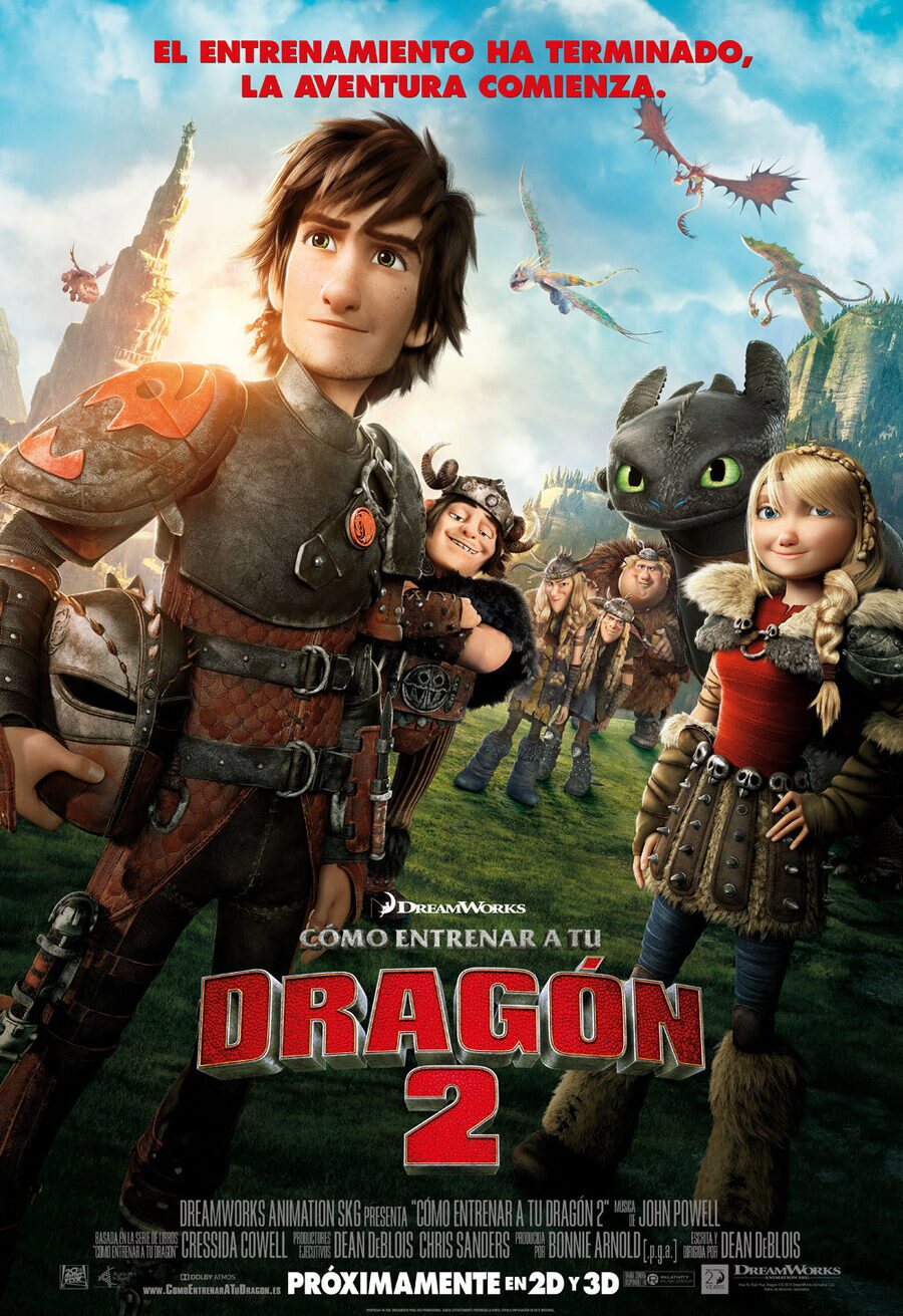 Poster of How to Train your Dragon 2 - España