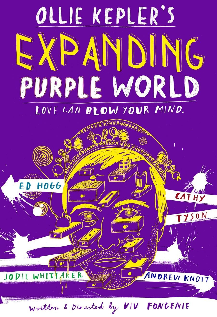 Poster of Ollie Kepler's Expanding Purple World - Reino Unido