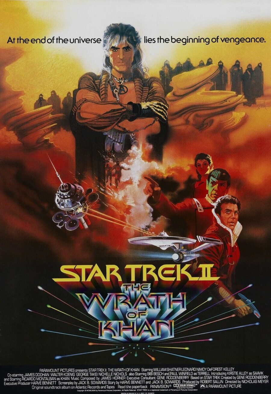 Poster of Star Trek II: The Wrath of Khan - EEUU