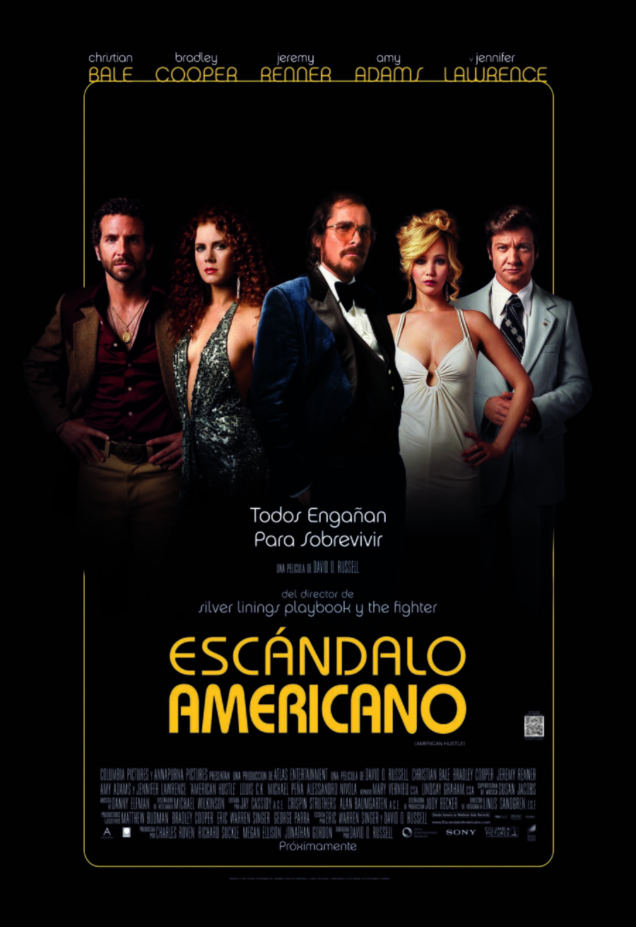 Poster of American Hustle - México