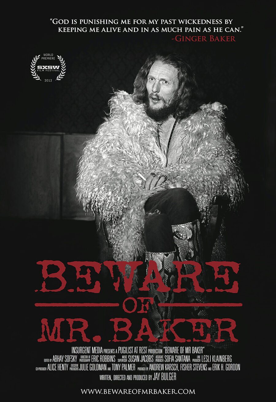 Poster of Beware of Mr. Baker - EEUU