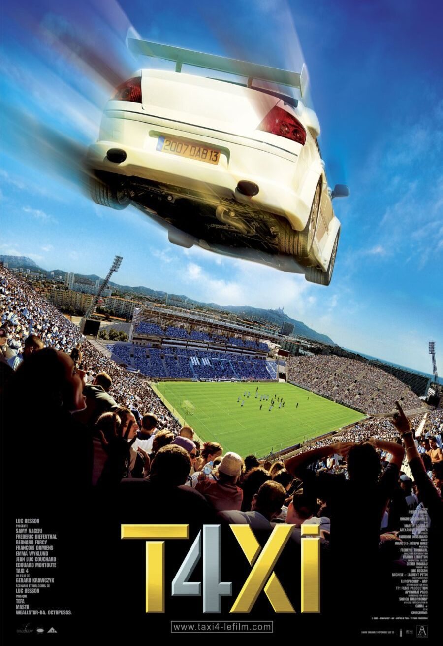 Poster of Taxi 4 - Francia