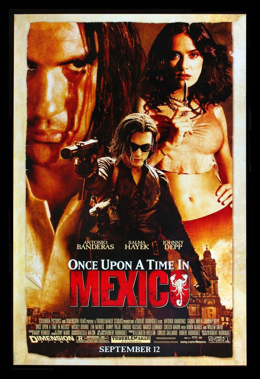 Poster of Once Upon a Time in Mexico - EE.UU