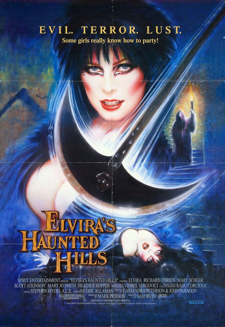 Poster of Elvira's Haunted Hills - EEUU