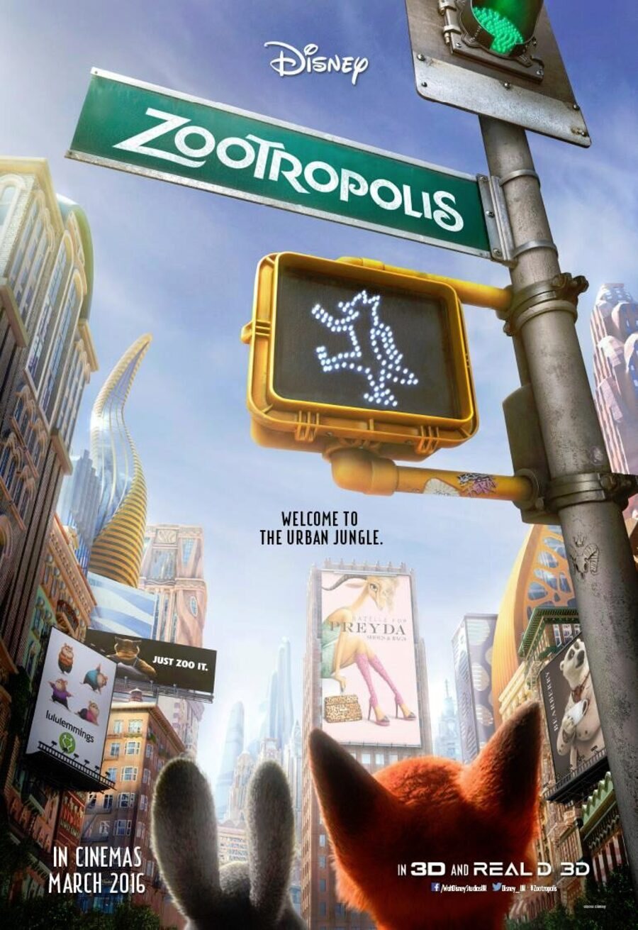 Poster of Zootropolis - UK