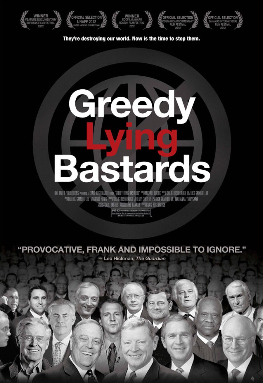 Poster of Greedy Lying Bastards - EEUU