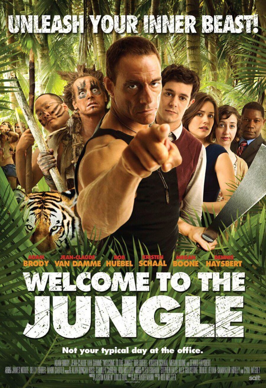 Poster of Welcome to the Jungle - Estados Unidos