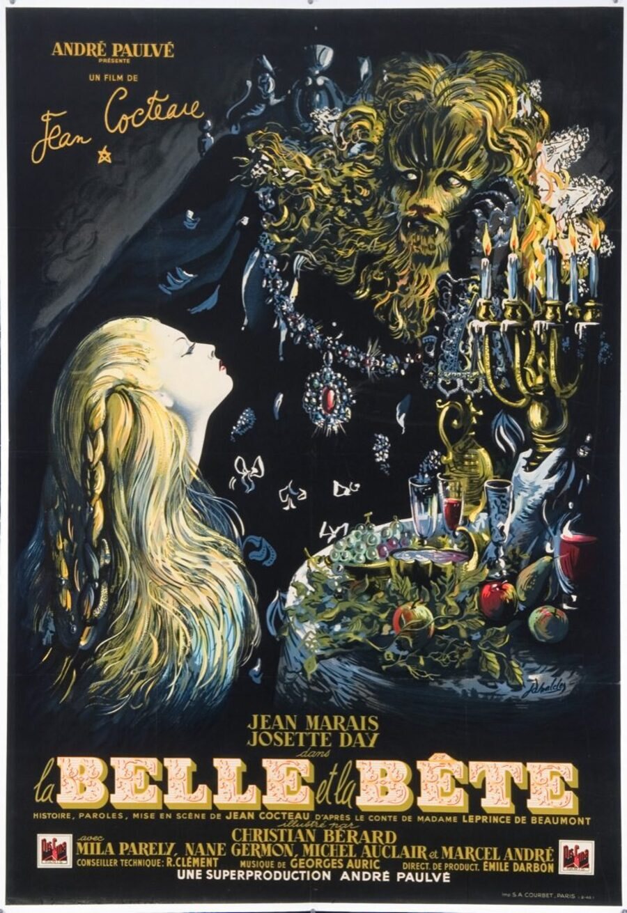 Poster of Beauty and the Beast - Francia