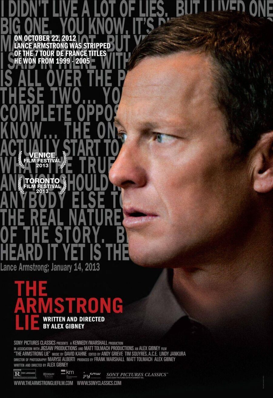 Poster of The Armstrong Lie - EEUU