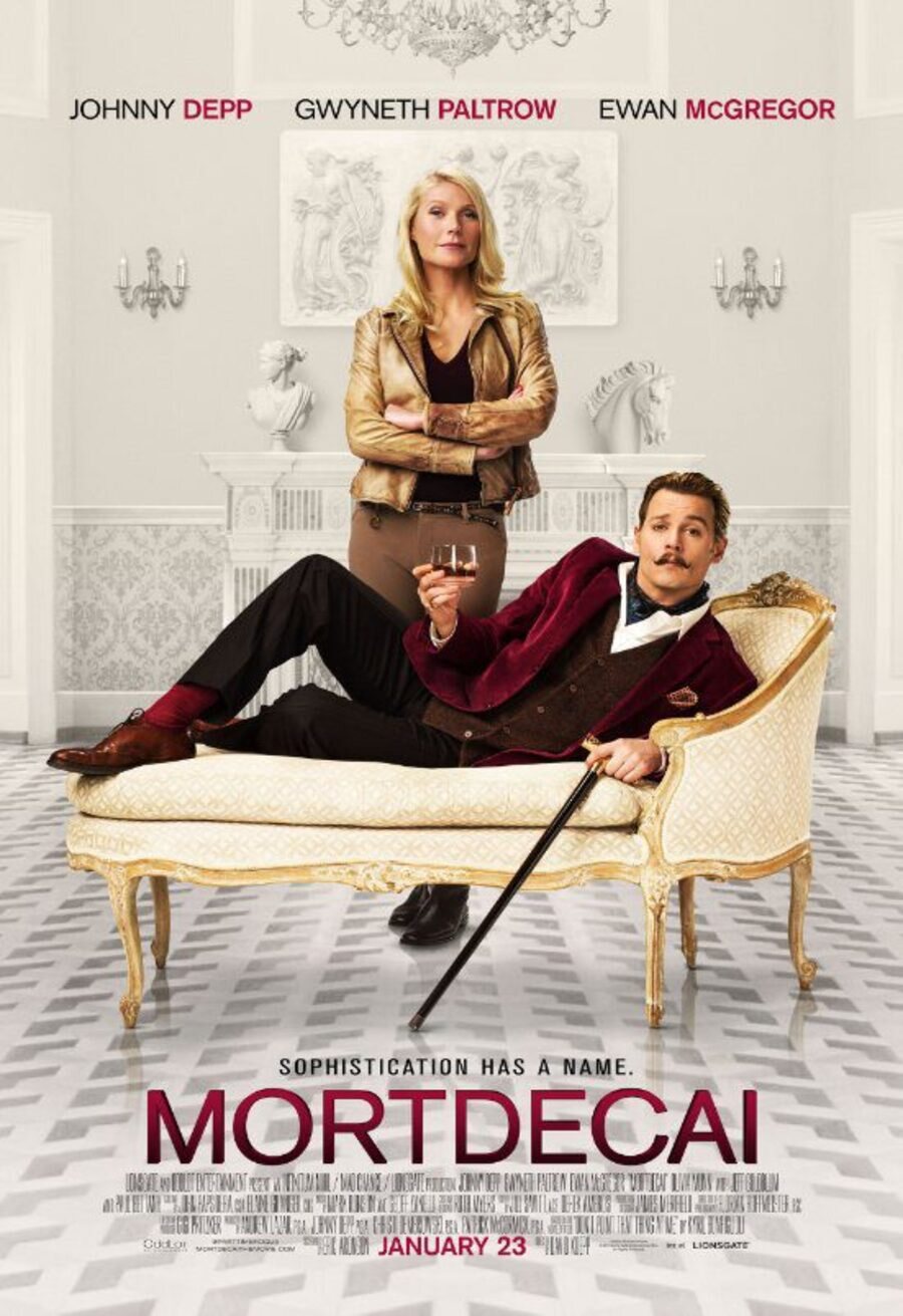 Poster of Mortdecai - Estados Unidos