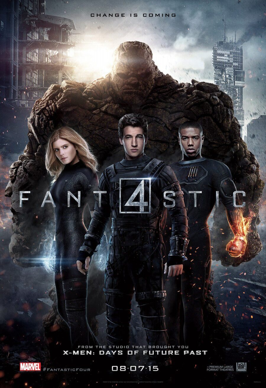 Poster of Fantastic Four - EEUU