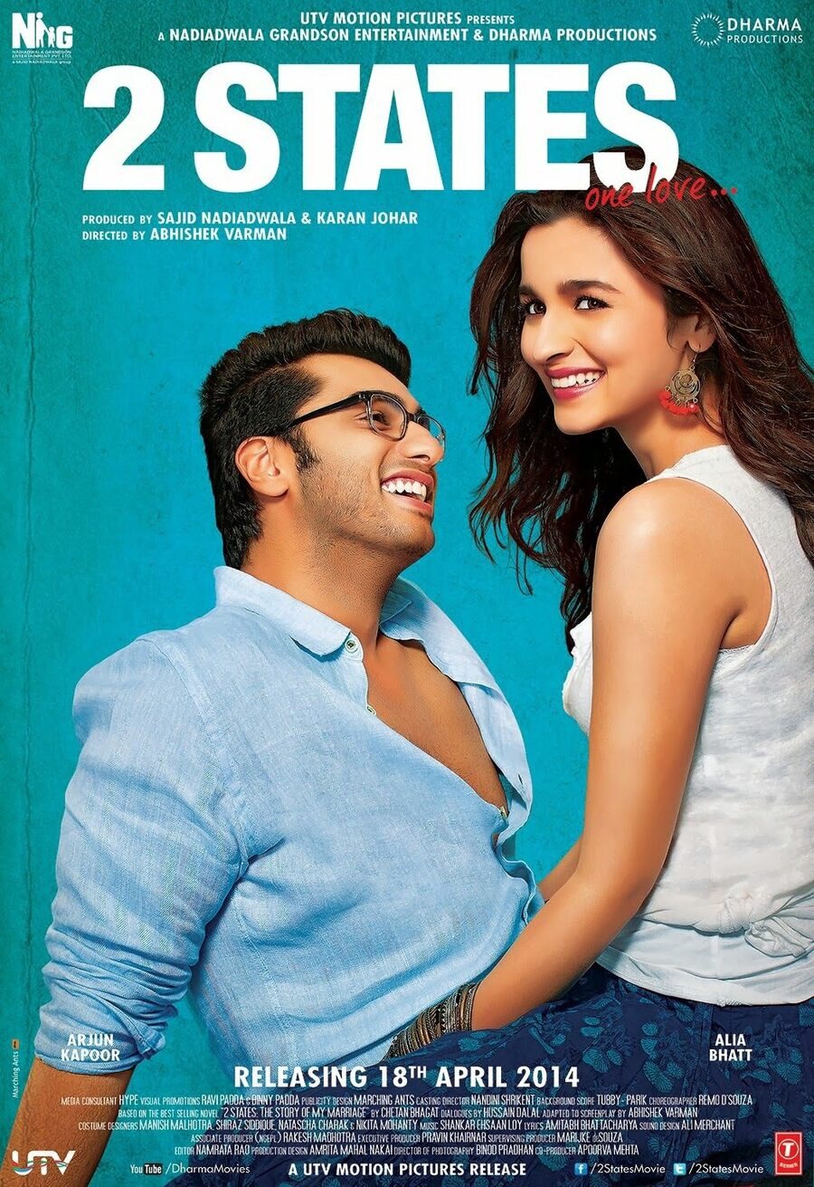 Poster of 2 States - Reino Unido