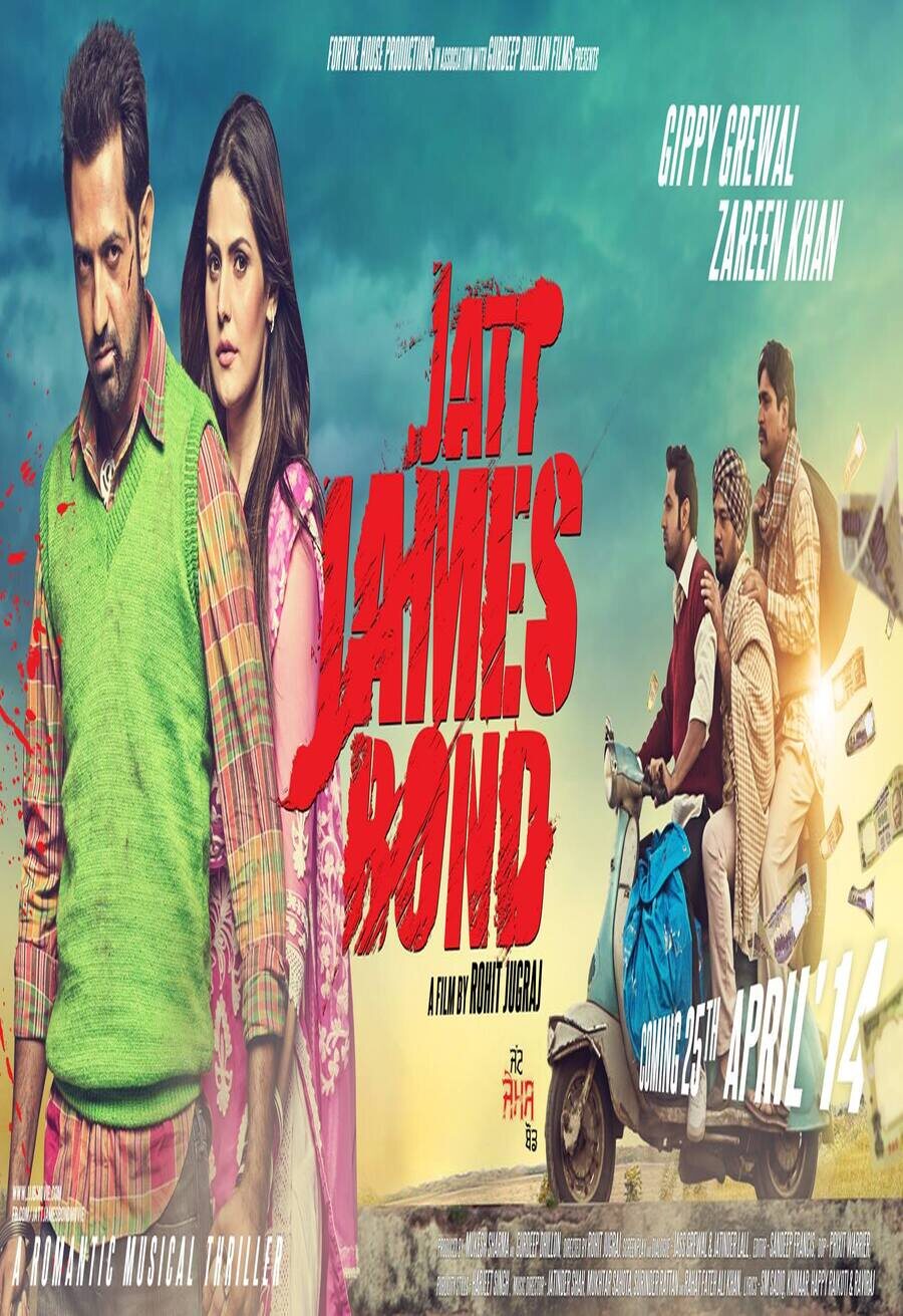 Poster of Jatt James Bond - India