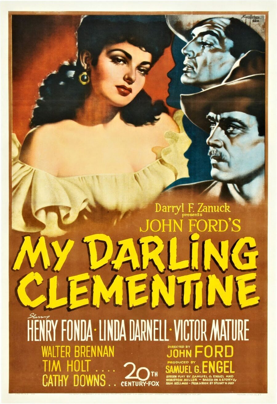 Poster of My Darling Clementine - EEUU