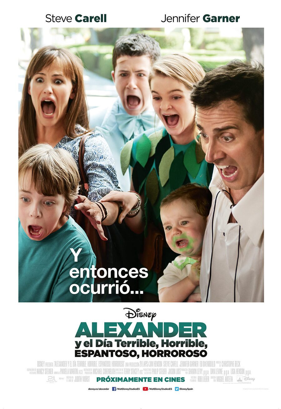 Poster of Alexander and the Terrible, Horrible, No Good, Very Bad Day - España