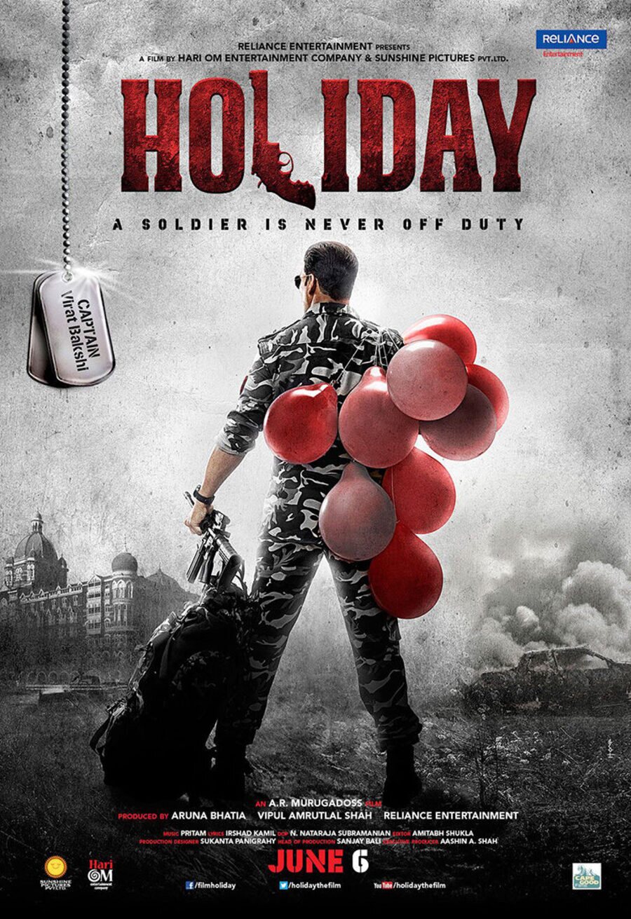 Poster of Holiday - A Soldier Is Never Off Duty - India