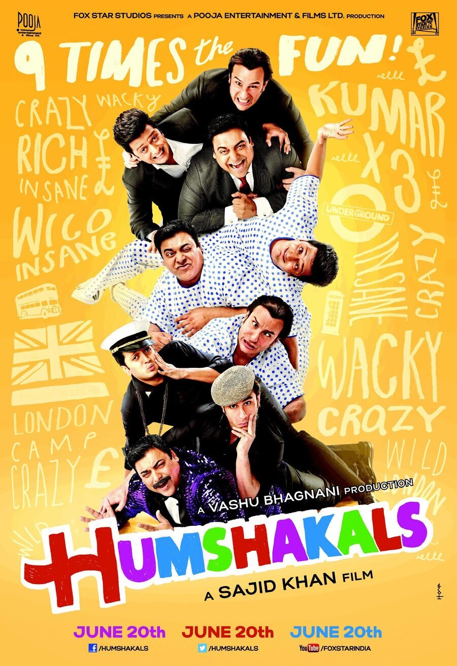 Poster of Humshakals - Reino Unido