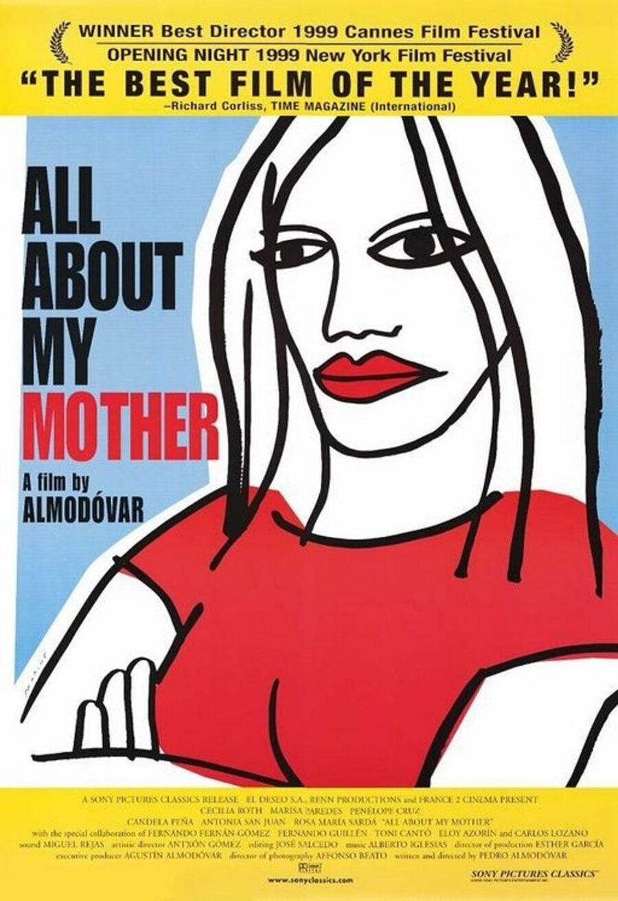 Poster of All About My Mother - Estados Unidos